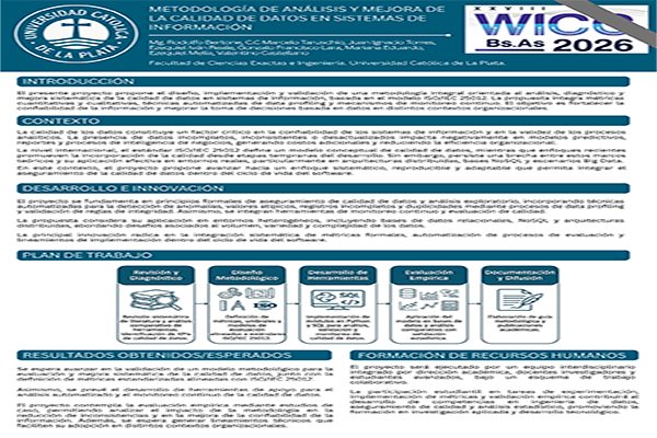 Metodología de Análisis y Mejora de la Calidad de Datos en Sistemas de Información